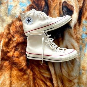 Off white platform converse